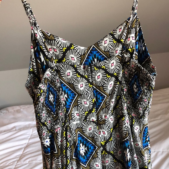 Multi-Color Flowy Summer Dress - Picture 2 of 5